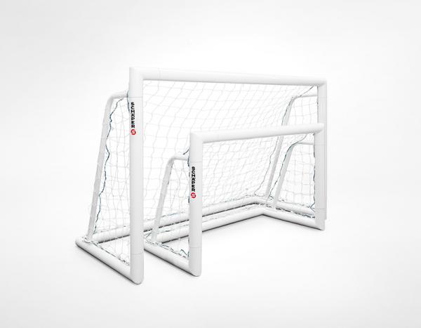 Minitor 1,80 x 1,20m, >transportabel<, zerlegbar, inkl. Netz, Torrahmen weiß