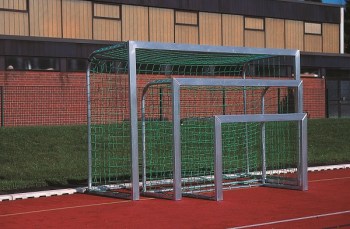 Minitornetz 1,20m x 0,80m, Tortiefe 0,70m, Stärke 2,30mm, Maschenweite 100mm