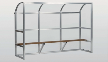 Haspo Spielerkabine Exklusiv vollverschweißt 1803