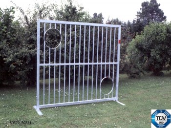 JOBASPORT ® Bolzwand aus Stahl geprüft nach DIN EN 15312