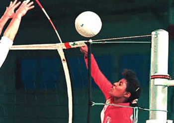 Volleyball-Antennen, einteilig, mit Haltetaschen, VBH5021 I Toba-Sport.Shop