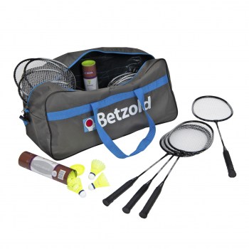 Betzold Badminiton-Schul-Set Alu-Line mit Tasche  300 35877_