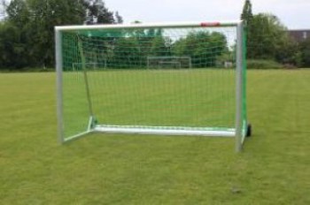 Kleinfeldtor Exclusiv 3x2m, mit Tornetz "Antivandal", mobil I Toba-Sport.Shop