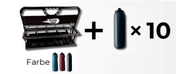 Trinflaschenhalter+Trinkflaschen Set I Toba-Sport.Shop