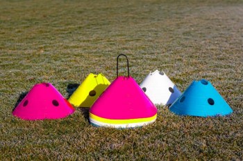 Multi - Markierlochhauben Set 12cm hoch, Ø 30 cm - extra groß- 4 Farben I TOBA-Sport.shop