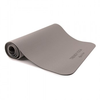 YogaMat Eco 180x60x 0,6cm Farbe: Anthrazit + Grau