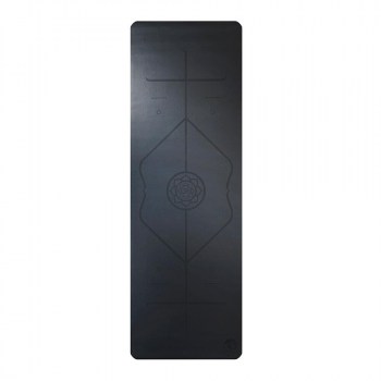 YogaMat Vidaflor 180x60x0,3cm, Farbe Anthrazit IToba-Sport.Shop 