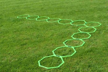 Achteckige Koordinationsringe (Oktogon) Set I Toba-Sport.Shop