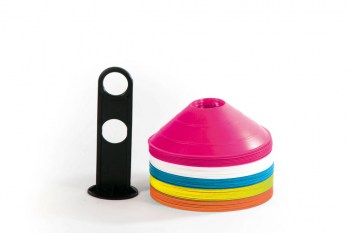 Markierungshütchen Set, 100 Stck., 4 Farben I TOBA-Sport.shop